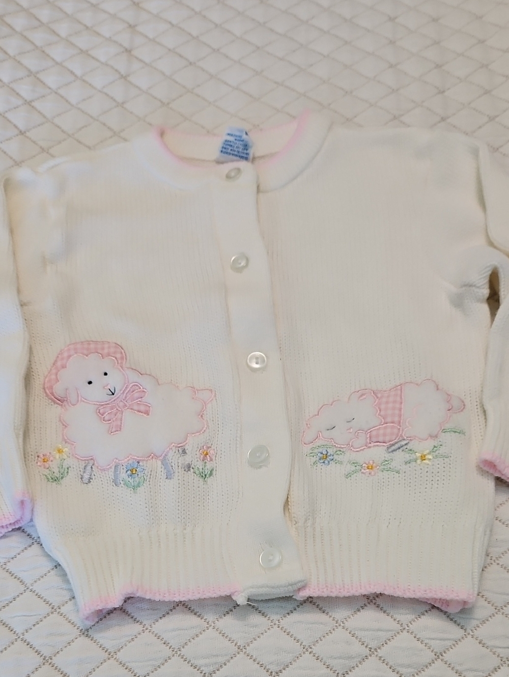 Vintage Babycrest Sweater 22 Months With Sheep